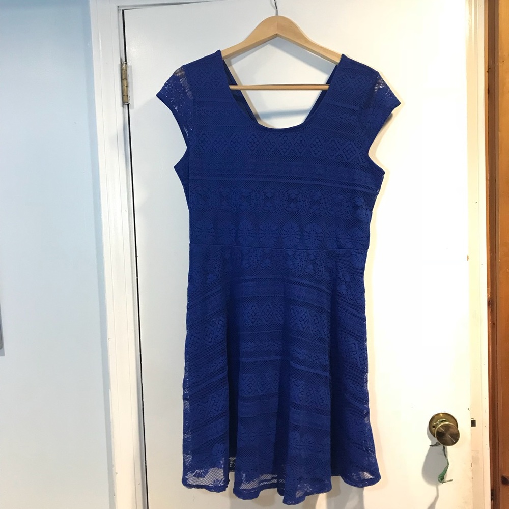 Xhilaration Royal Blue Junior size Dress